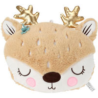 KUSCHELKISSEN Rentier 28/25/10 cm - Multicolor, Textil (25/28cm) - Home Styling Collection