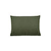 KISSENHÜLLE HYggelig No.1 bamboo-grün Cord-Samt 25/35 cm - Olivgrün, Textil (25/35cm) - beties Heimtextil