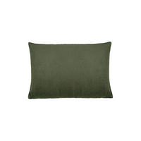 KISSENHÜLLE HYggelig No.1 bamboo-grün Cord-Samt 25/35 cm - Olivgrün, Textil (25/35cm) - beties Heimtextil