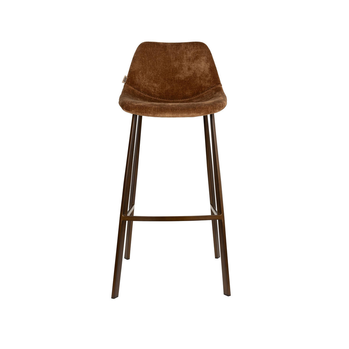 BARHOCKER Franky Cognac - 2 er Set - Cognac, Kunststoff (50/106/54cm) - Dutchbone