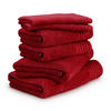 HANDTUCHSET NEW CLASSIC 6-TLG - Rot, Textil (50/100cm) - MÖVE
