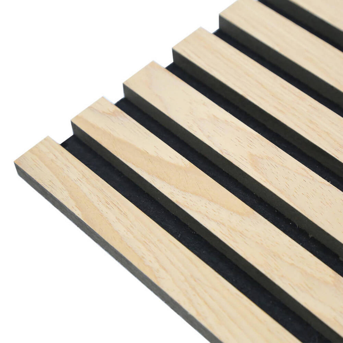 AKUSTIKPANEEL SONIC - 80 x 40 cm Light Oak - Braun, Holzwerkstoff/Textil (40.5/80/2.2cm) - Home Deluxe