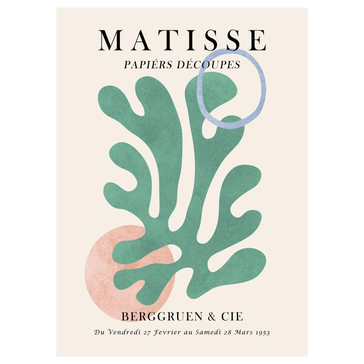 POSTER Vitor Costa - Matisse floral Poster 6 - Multicolor, Papier (70/100/0.1cm) - Poster&Frame