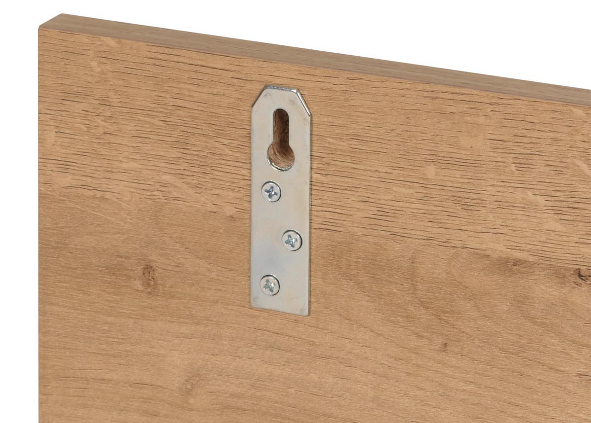 WANDREGAL Braun - Braun, Holz (120/20/21cm) - MCW