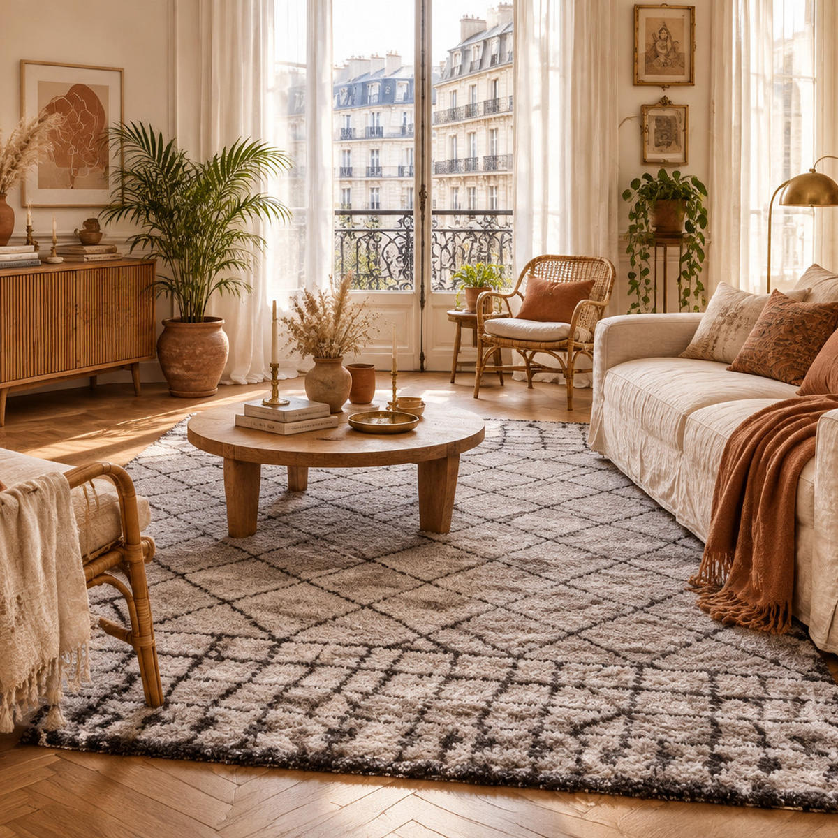 TEPPICH dicht bequem grau - Grau, Textil (200/290cm) - AFK Living