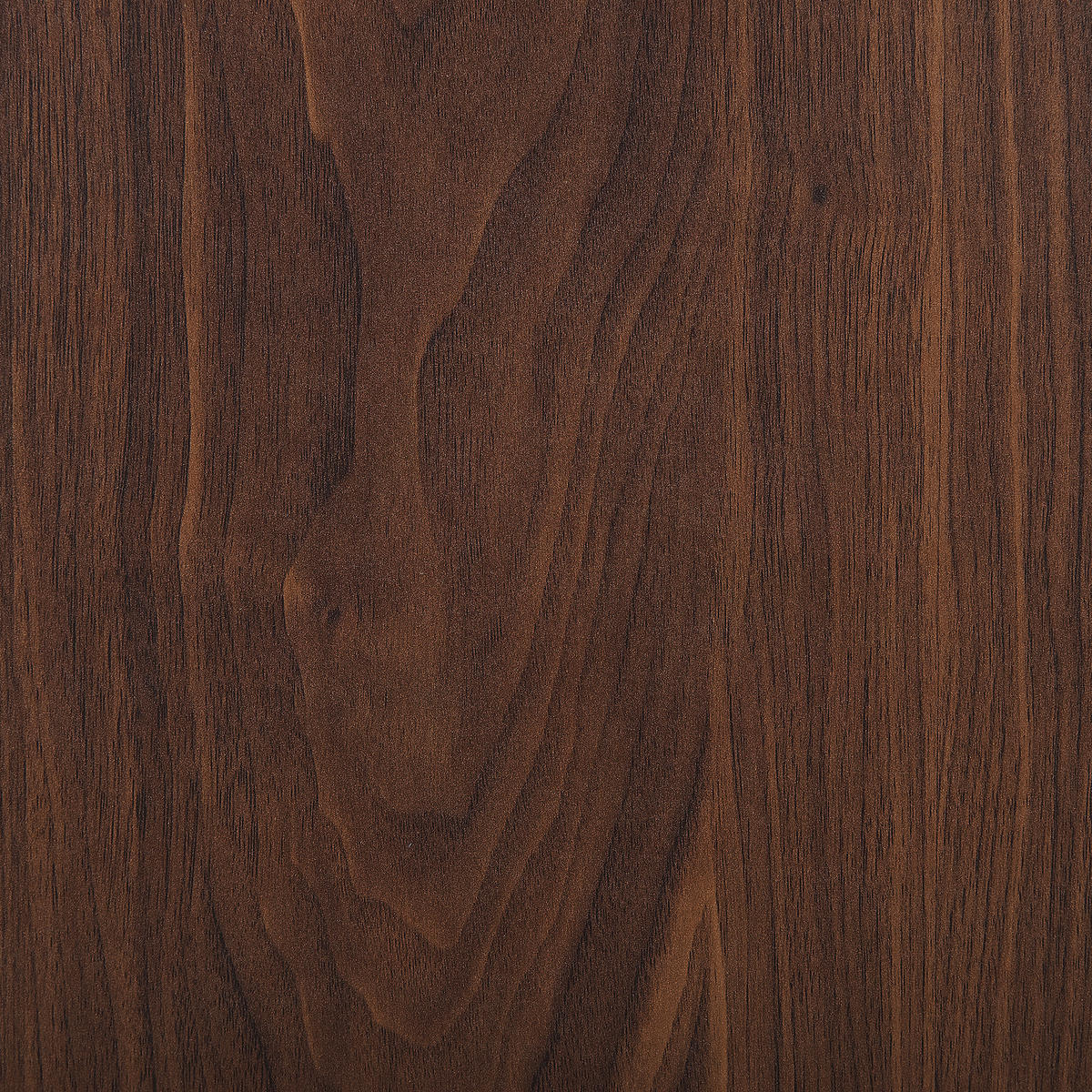 SIDEBOARD Dunkler Holzfarbton Perth - Dunkelbraun/Schwarz, Holzwerkstoff (80/80/40cm) - Beliani