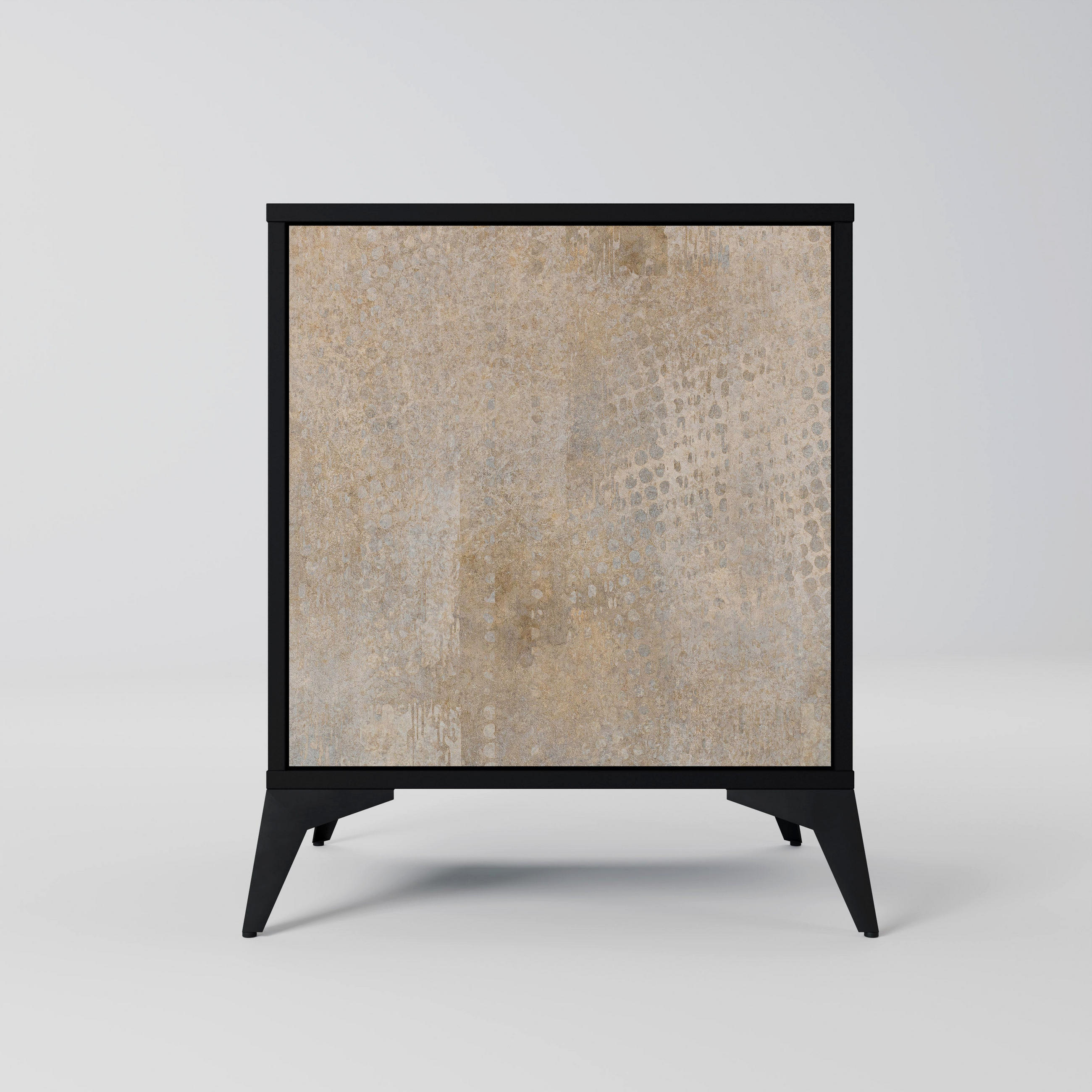 SpaceRebels Sideboard Schwarz 57.5x70.5x42 cm