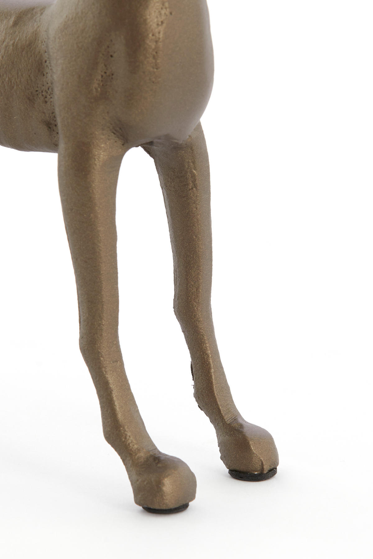 ORNAMENT Dogs Bronze 17/8/18 cm - Messingfarben, Metall (8/18/17cm) - Light & Living