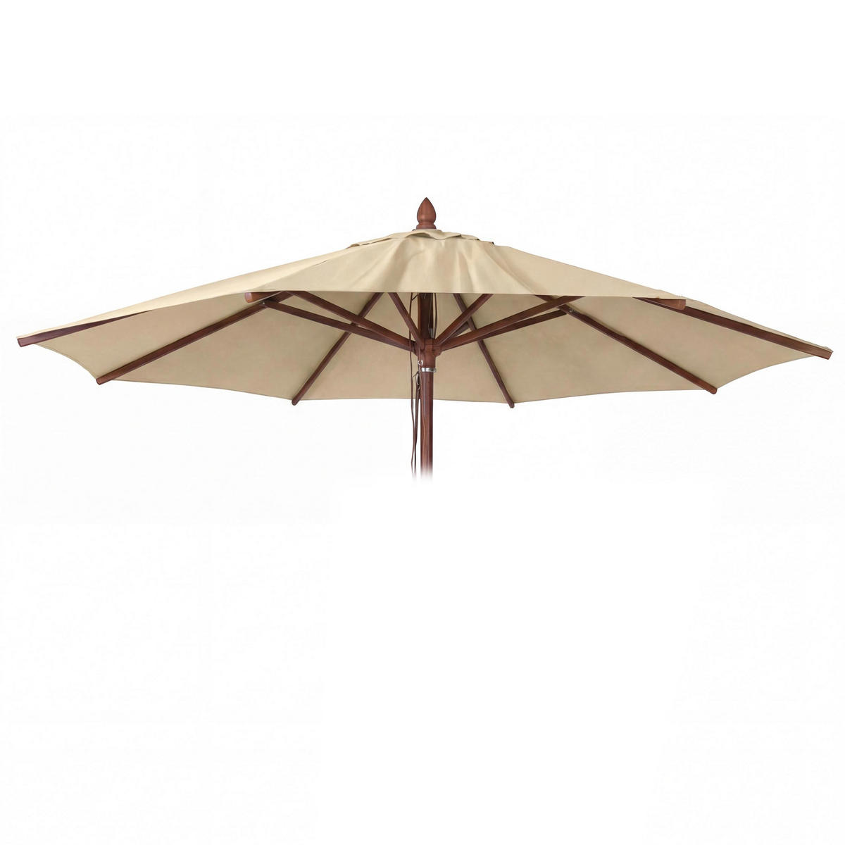 SCHIRMBEZUG C57B Creme - Creme, Textil (400/400cm) - MCW