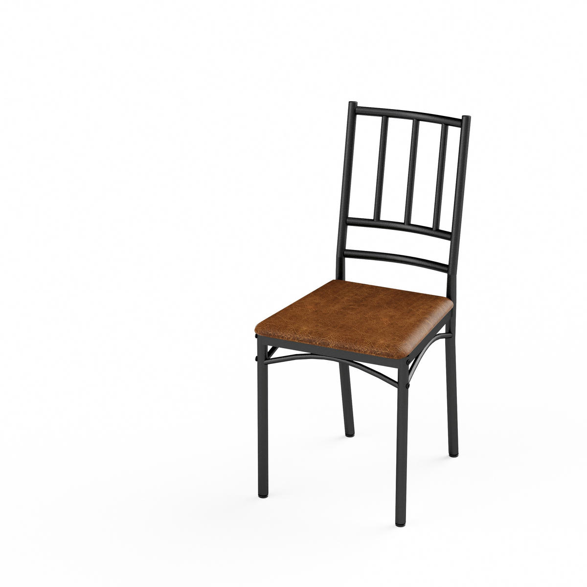 ESSGRUPPE DE-39329 5-teilig, mit 4 Stühlen Walnuss - Walnussfarben, Holzwerkstoff (110/76.5/60cm) - ComfortXL