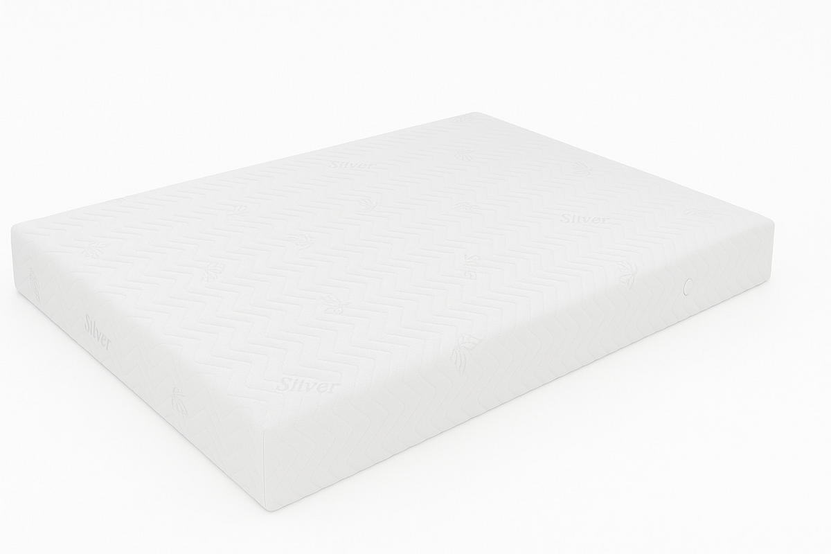 TASCHENMATRATZE Matratze KRETA, 200x200 cm, H2/H3 - Weiß, Textil (200/200cm) - Kaiser Möbel