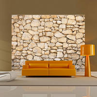 VLIESTAPETE Beige 400/309 cm - Beige/Grau, Textil (400/1cm) - KUNSTLOFT