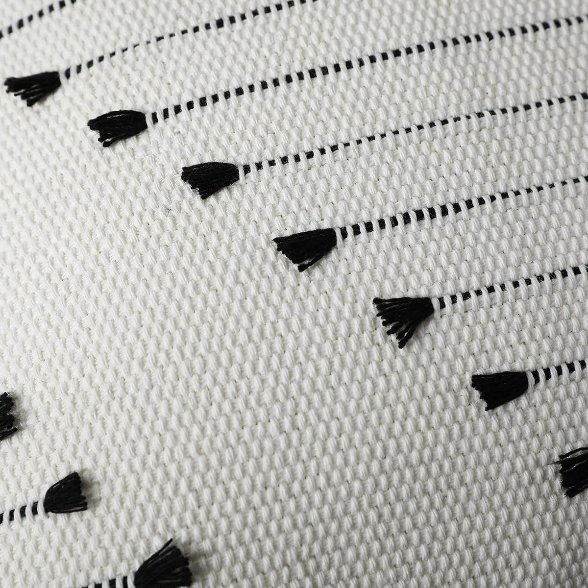 KISSENBEZUG – ohne Füllung – weiß – 45 x 45 cm – 2 Stück - Weiß, Textil (45/45cm)