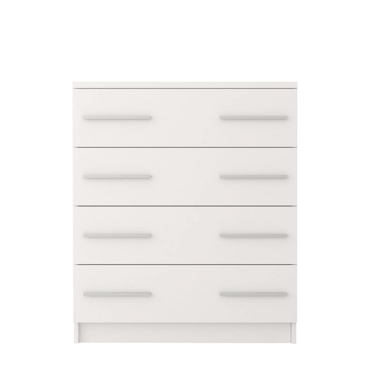 KOMMODE MARSALA 4S GRAPHIT - Grau, Holzwerkstoff (80/93/40cm) - Möblo