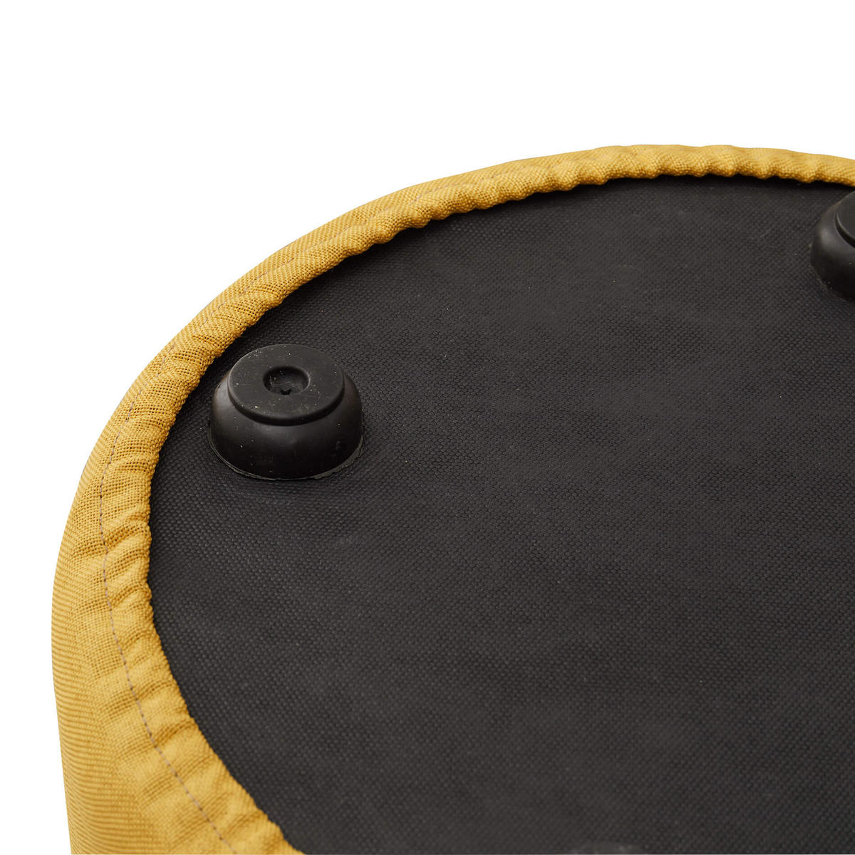 POUF Rund 35/35/45 cm - Grau, Textil (35/45/35cm) - Mobili Rebecca