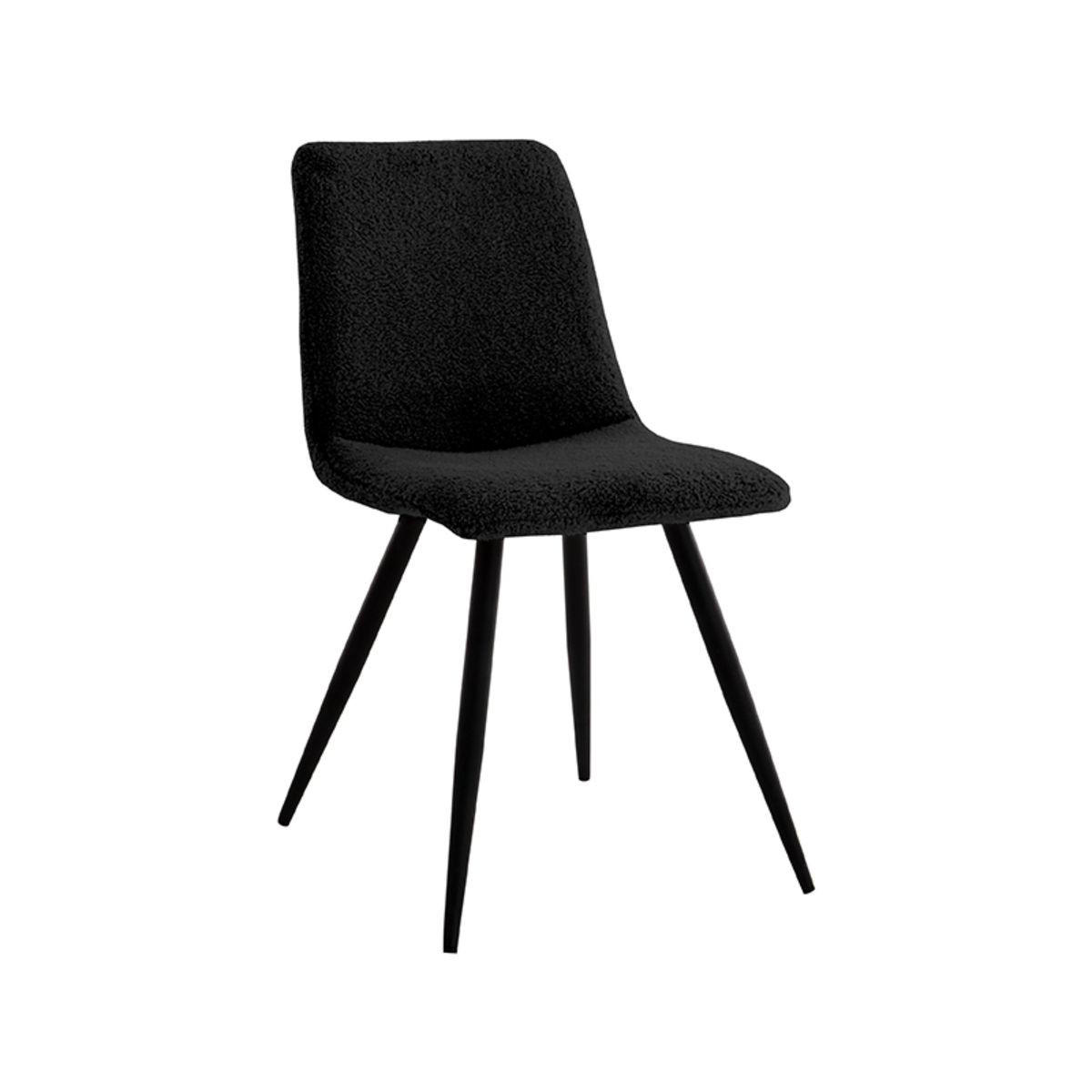 ESSZIMMERSTUHL Jep Schwarz 45/56/86 cm 2er-Set - Schwarz, Kunststoff (56/86/45cm) - LABEL51