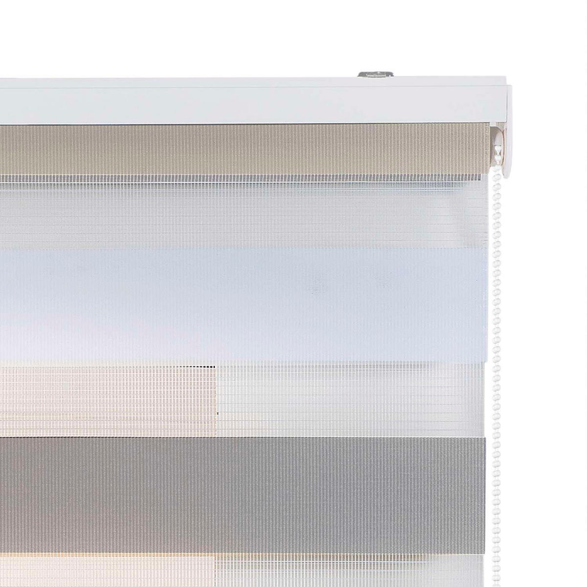 DOPPELROLLO Dreifarbig 160x180 cm - Multicolor, Kunststoff (160/180cm) - STORESDECO