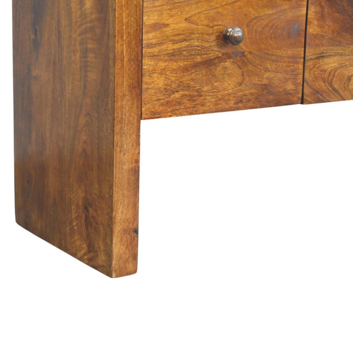 KOMMODE mit edlem Kastanien-Finish, 6 Schubladen, braun - Braun, Holz (110/80/35cm) - Artisan Furniture