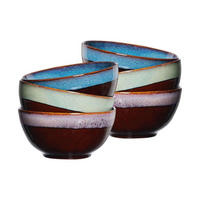 MÜSLISCHALEN Mongu bunt 720 ml 6er Set - Multicolor, Keramik (15cm) - Ritzenhoff Breker