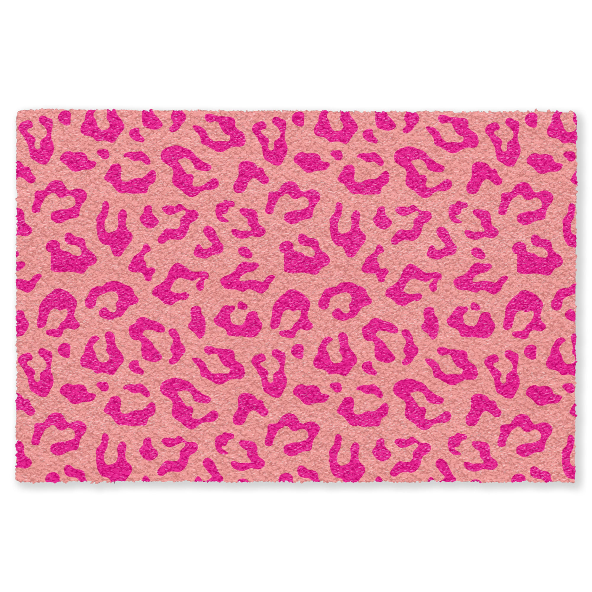 MuchoWow ROHOŽKA Potisk pantera - Růžová - Zvířecí potisk - Minimalistická 90x60 cm