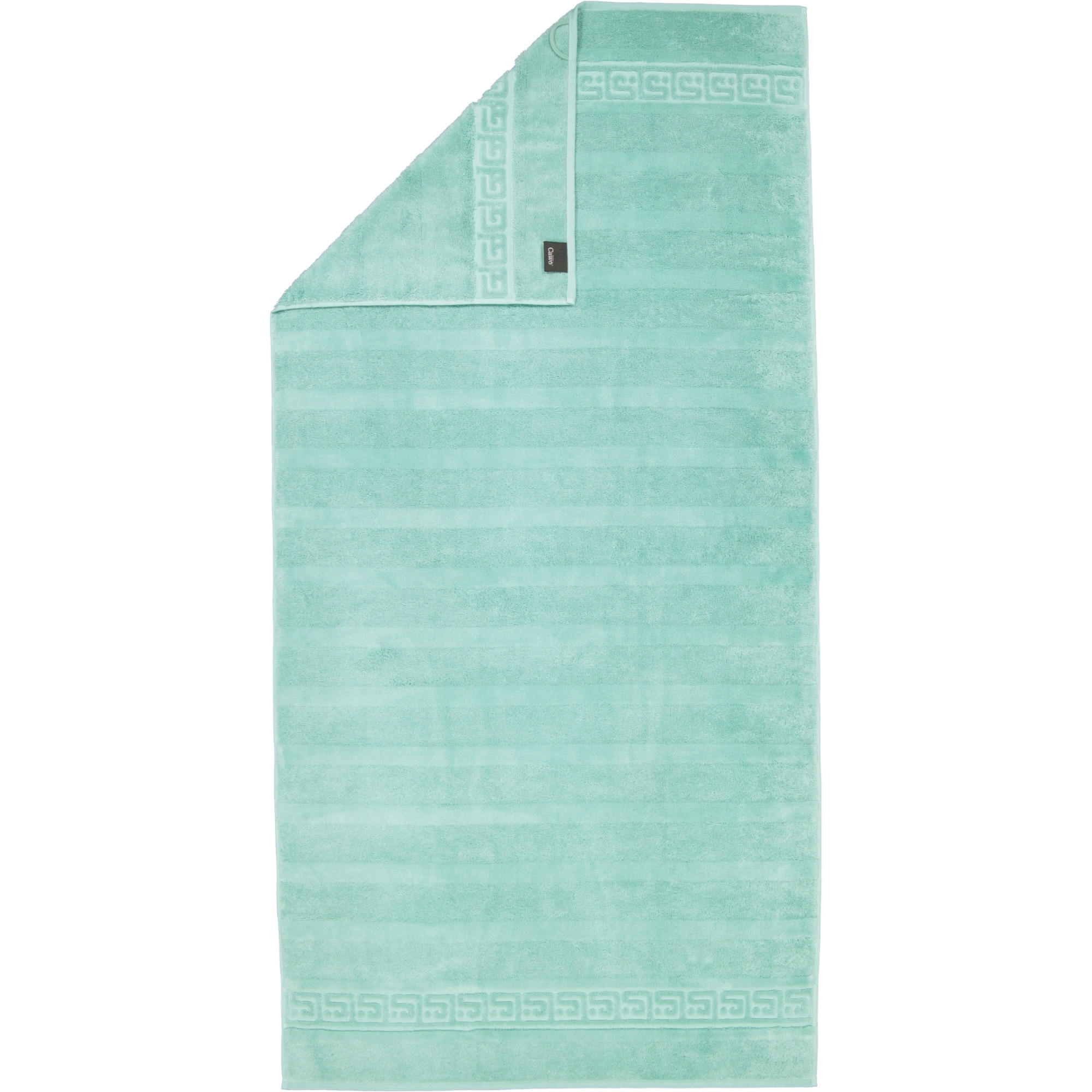 HANDTUCH NOBLESSE UNI 1001 AGAVEGRÜN - 474 - Grün, Textil (80/160cm) - Cawoe