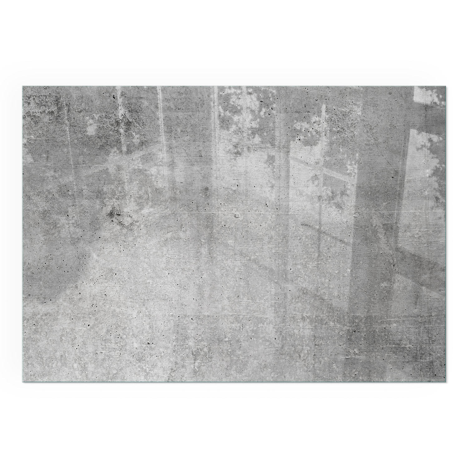 GLASPLATTE für Kamin 100x70 cm - Grau, Glas (100/70/0.4cm) - TULUP