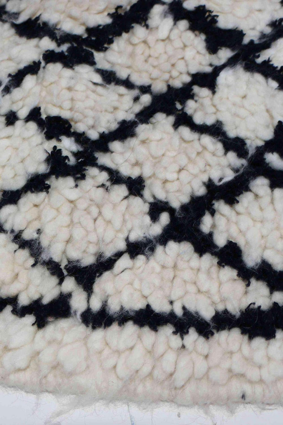 BERBERTEPPICH aus reiner Wolle 163x 232 cm - Beige, Naturmaterialien (163/232cm) - AFK Living