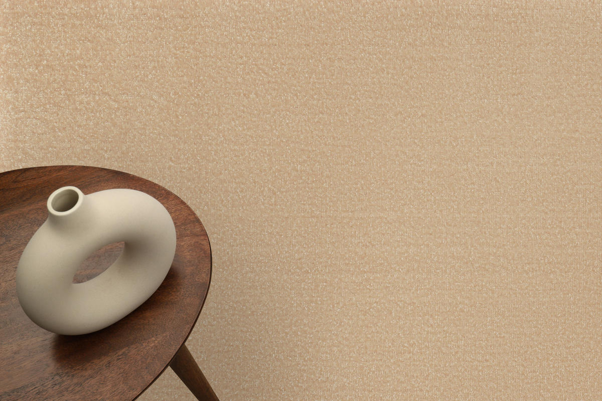 TEPPICH MONO SQUARE Beige 200/200 cm - Beige, Kunststoff (200/200cm) - Tapiso