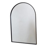 WANDSPIEGEL Ark Schwarz - Schwarz, Metall (60/90/4cm) - Fragix
