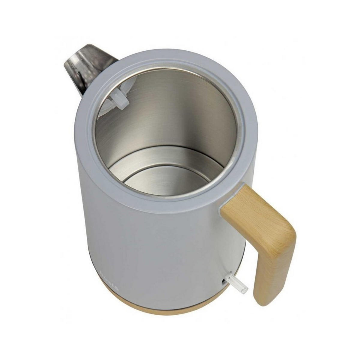WASSERKOCHER ELEKTRISCH Grau 23/16/24 cm 29200 - Grau, Metall (16/24/23cm) - Husla 
