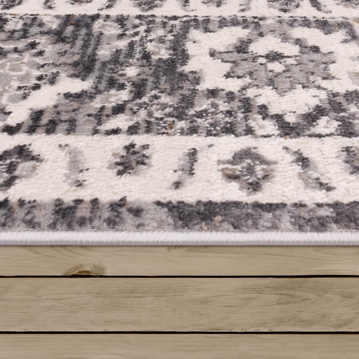 KURZFLORTEPPICH 60/100 cm Foggia 777 - Grau, Textil (60/100cm) - Paco Home