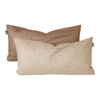 KISSENHÜLLENSET Doubleface Renforcé 2-teilig 40x80 cm Sand - Sandfarben, Textil (40/80cm) - SCHIESSER