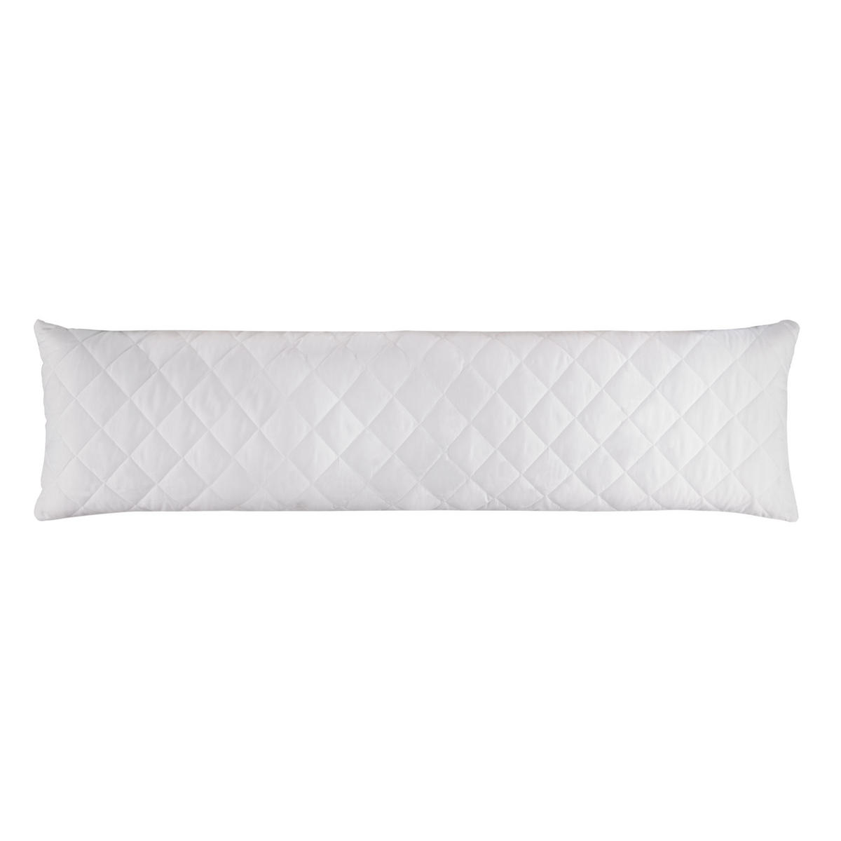 SEITENSCHLÄFERKISSEN mit Mikrofaserbezug 40x145 cm - Weiß, Textil (40/145cm) - Bestlivings