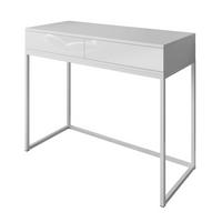 KONSOLE BLANCO LOFT Weiß Hochglanz PUSH OPEN - Weiß Hochglanz, Holzwerkstoff (42/100/81cm) - Lookway