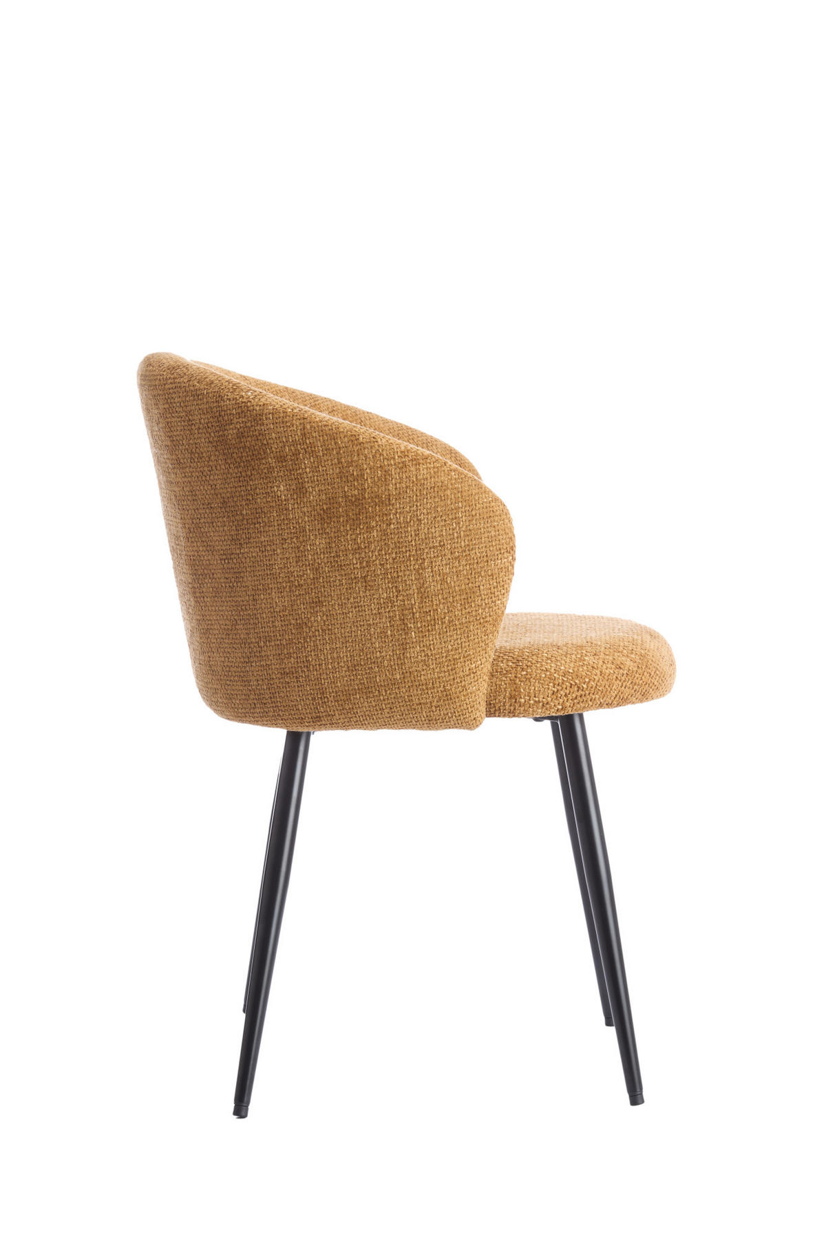 ESSZIMMERSTUHL Radaja Gelb 58/58/78 cm - Gelb, Metall (58/78/58cm) - Light & Living