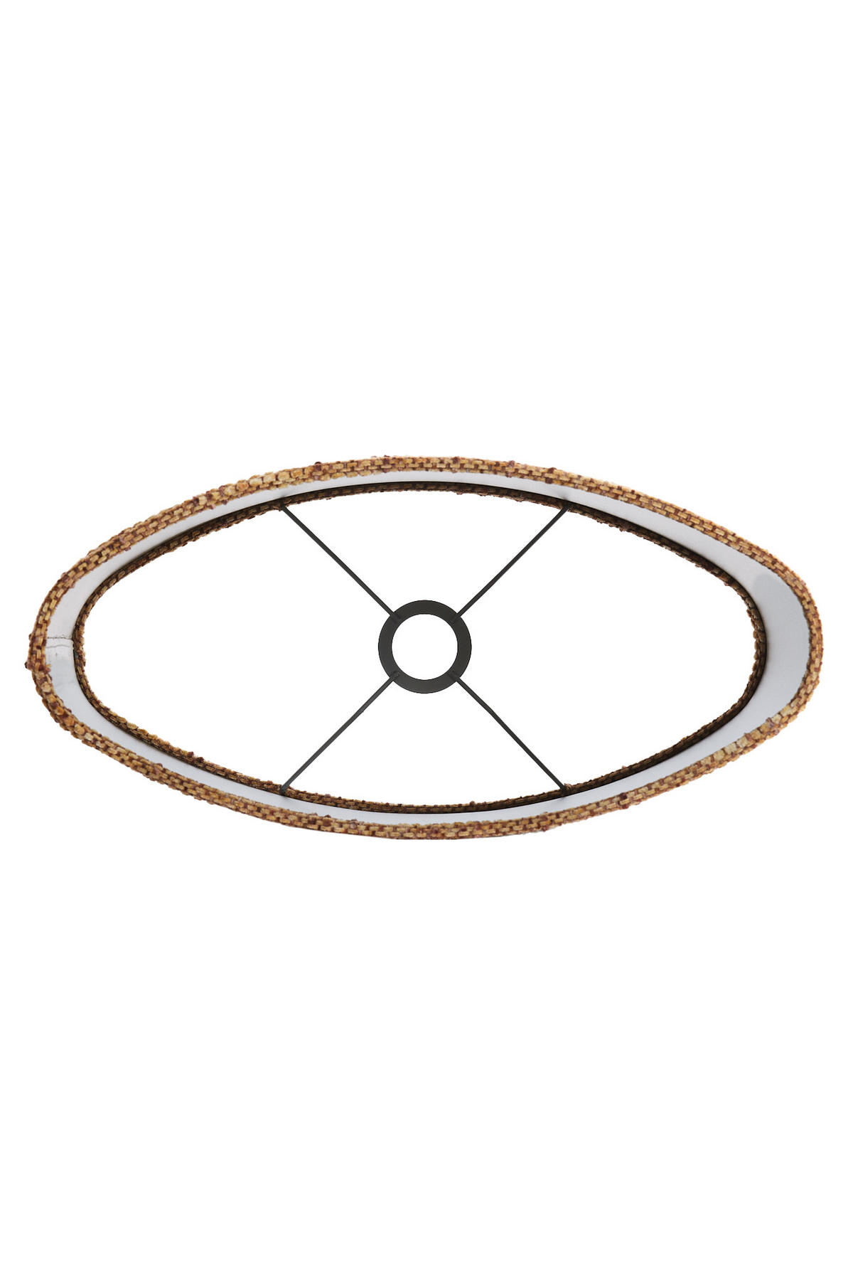 LAMPENSCHIRM Osire Braun 45/21/32 cm - Braun, Textil (45/21/32cm) - Light & Living