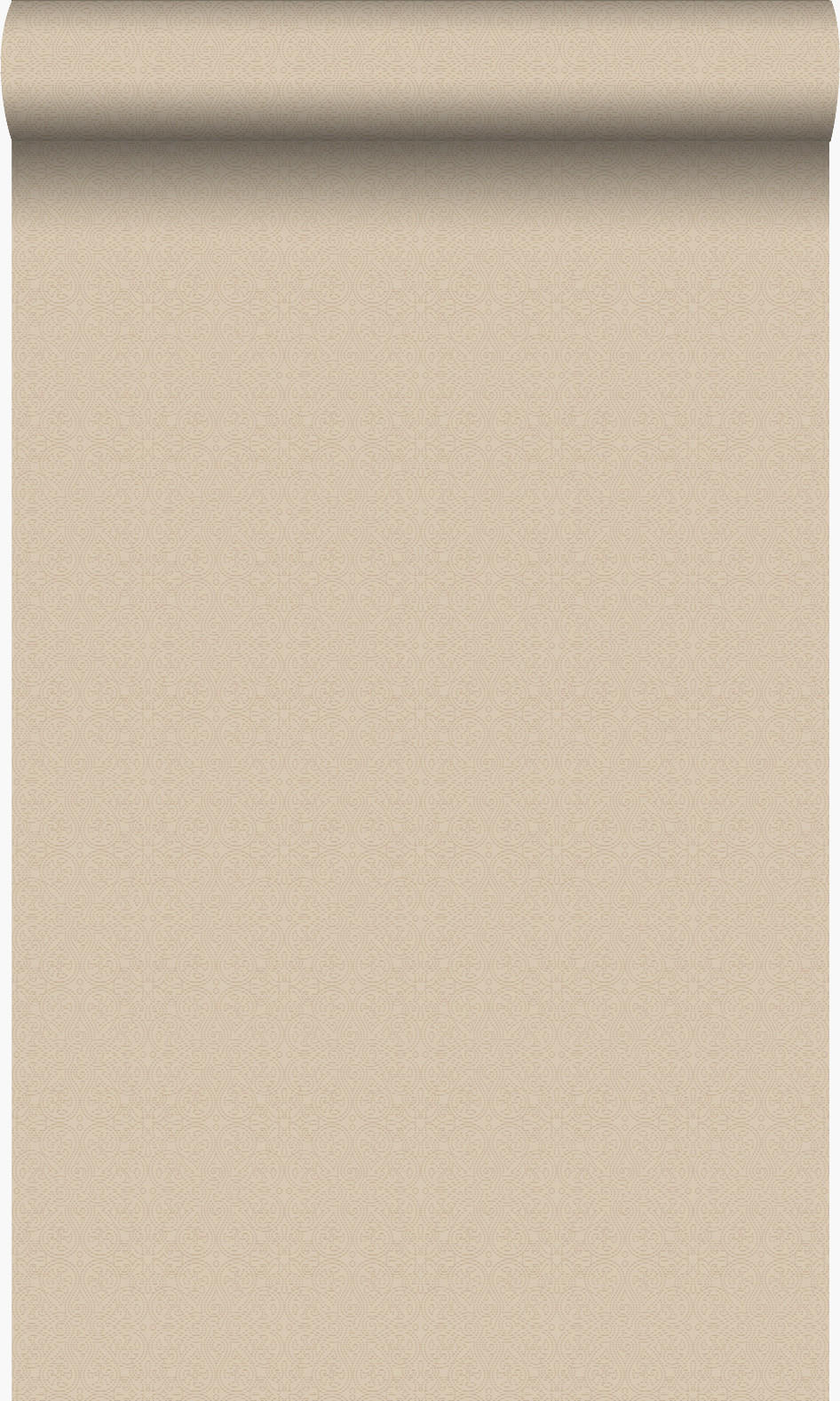 TAPETE kleine Ornamente 53 cm x 10.05 m - Beige, Papier (53/1000cm) - Origin Wallcoverings