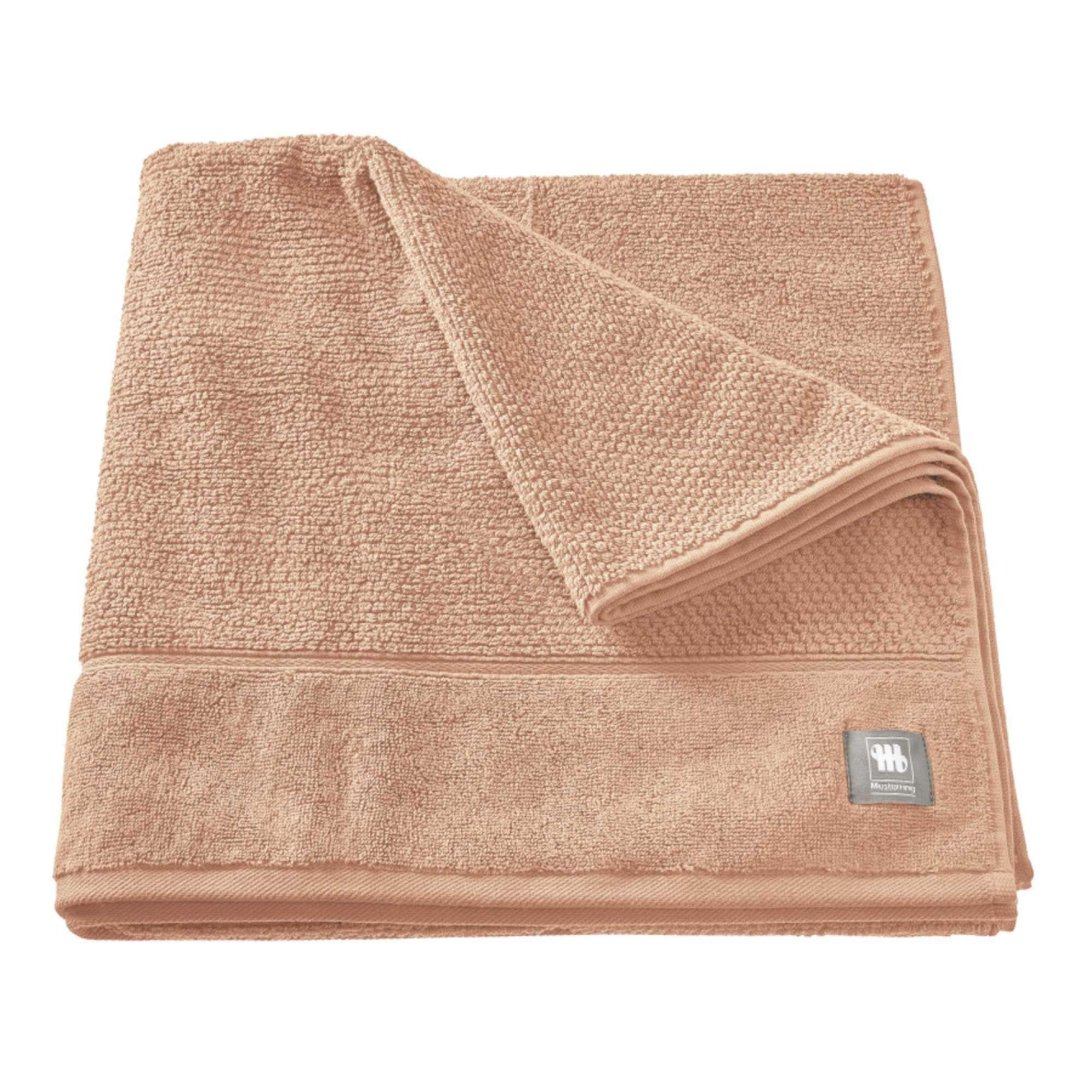 DUSCHTUCH SOLID - Braun, Textil (80/160cm) - Musterring