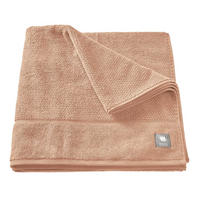 DUSCHTUCH SOLID - Braun, Textil (80/160cm) - Musterring