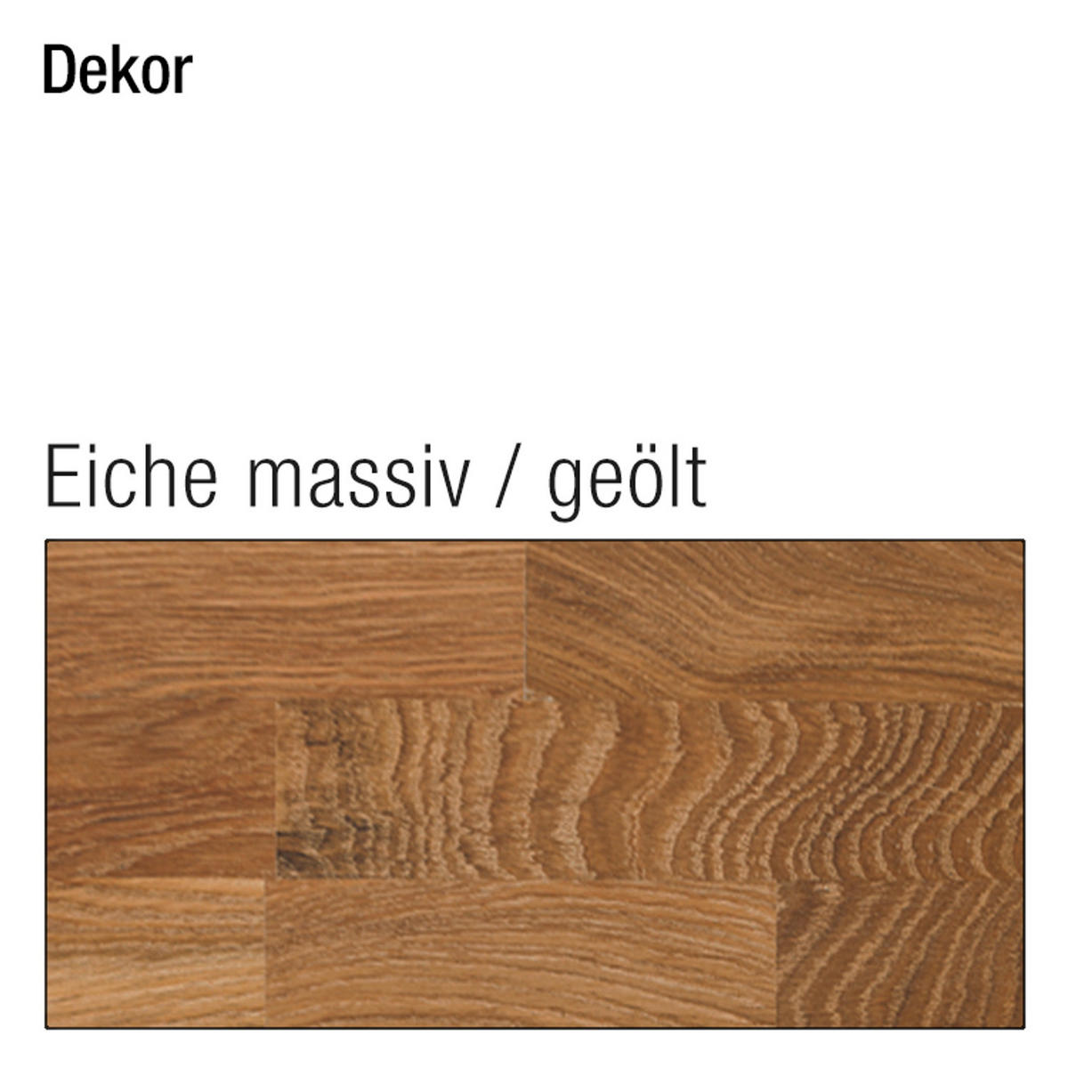 ESSTISCH - Eiche massiv - Eichefarben, Holz (100/220/75cm) - home24
