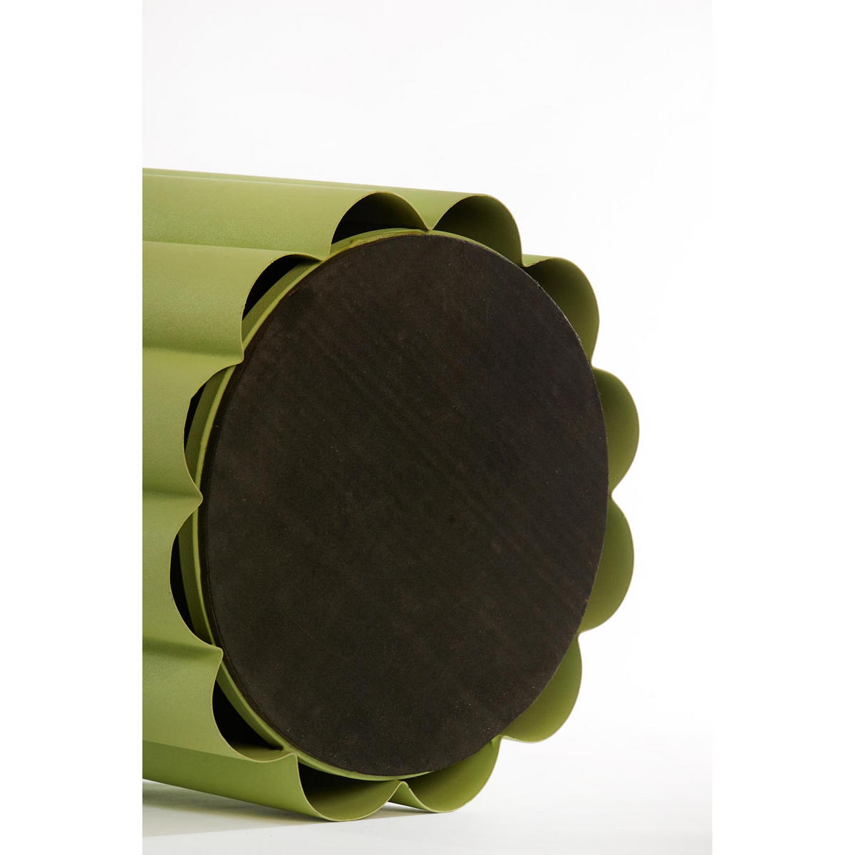 BEISTELLTISCH Novalja Grün 34/34/46 cm - Grün, Metall (34/34/46cm) - Light & Living