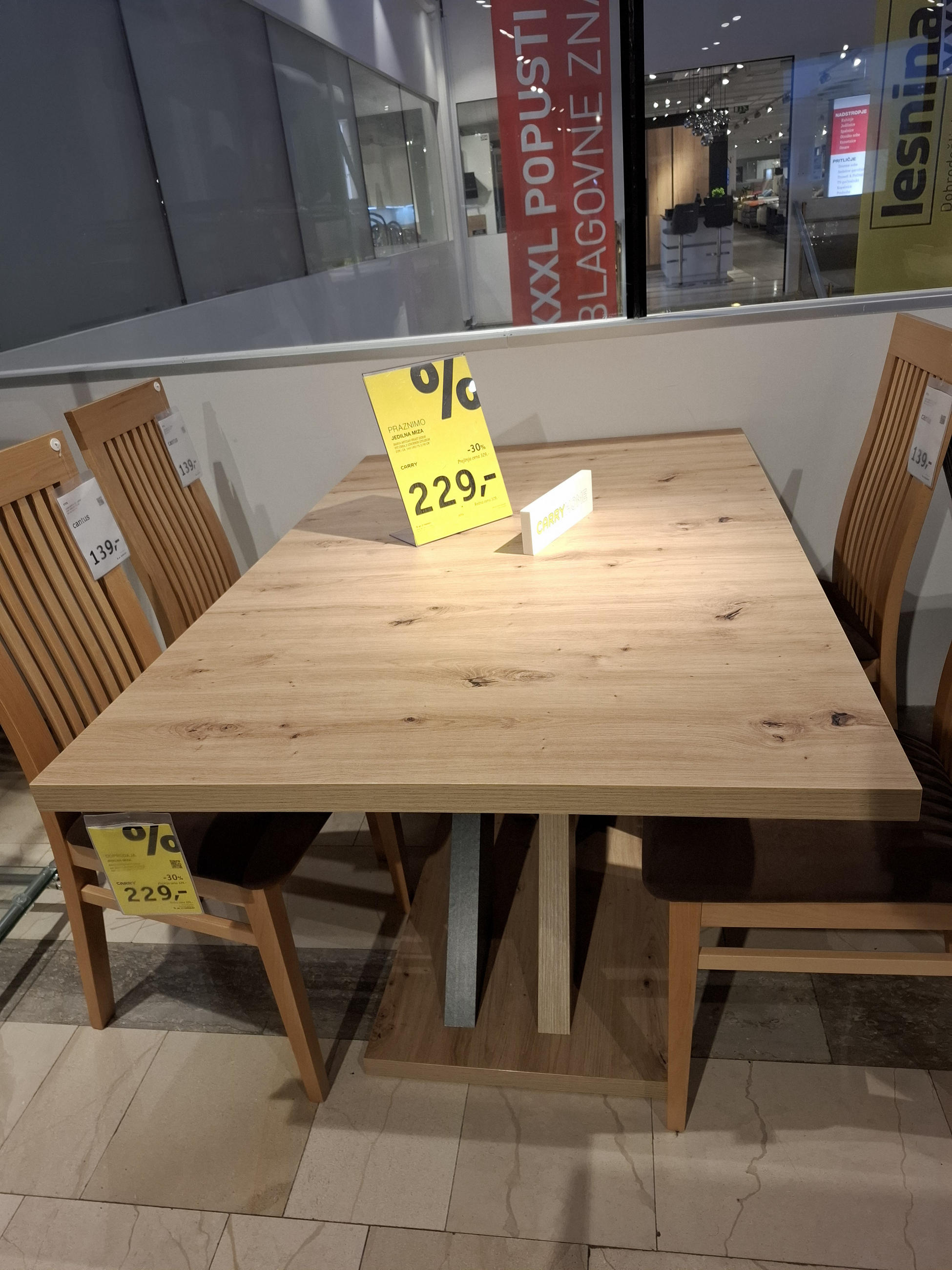 JEDILNA MIZA NOVA - Carryhome