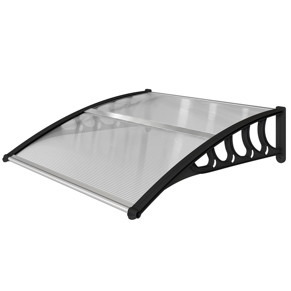 MARKISE Transparent 103.0/96.5/27.0cm - Transparent, Kunststoff (96.5/27/103cm)