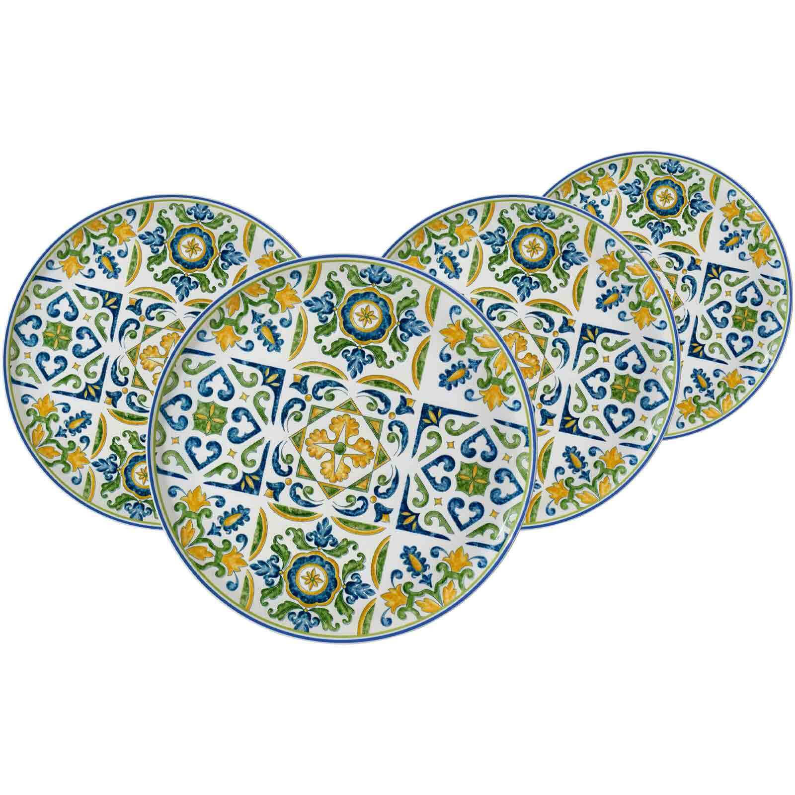 PIZZATELLER Roma Verde grün ø 31,5 cm 4er Set - Grün, Keramik (31.5cm) - Ritzenhoff Breker