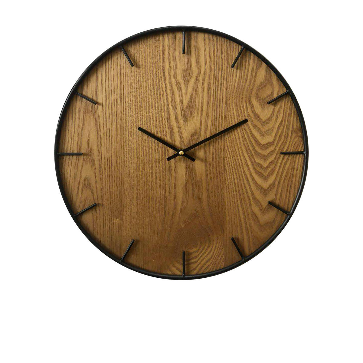 WANDUHR Braun 5/40/40 cm - Braun, Holzwerkstoff (5/40/40cm) - Mobili Rebecca