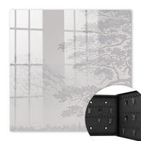 SCHLÜSSELBOX Schwarz 30x30 cm- Türöffnung nach rechts - Burglandschaft - Grau, Metall (30/30/5cm) - TULUP