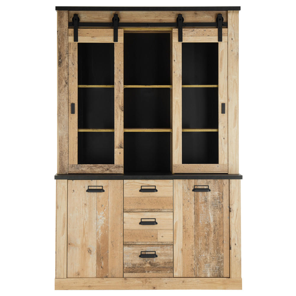 Lomado Buffet Braun 133x201x38 cm