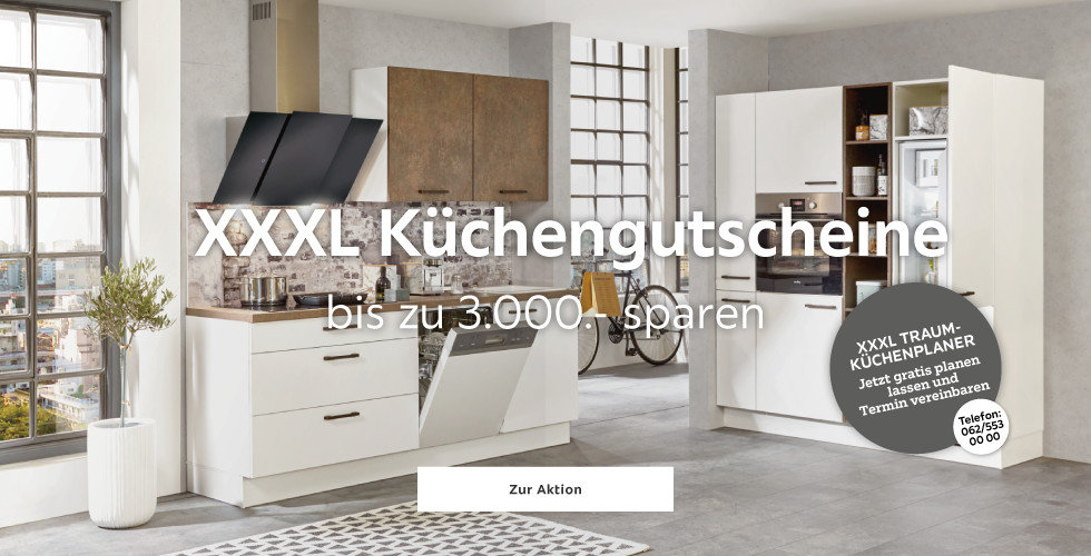 XXXLutz Küchengutscheine