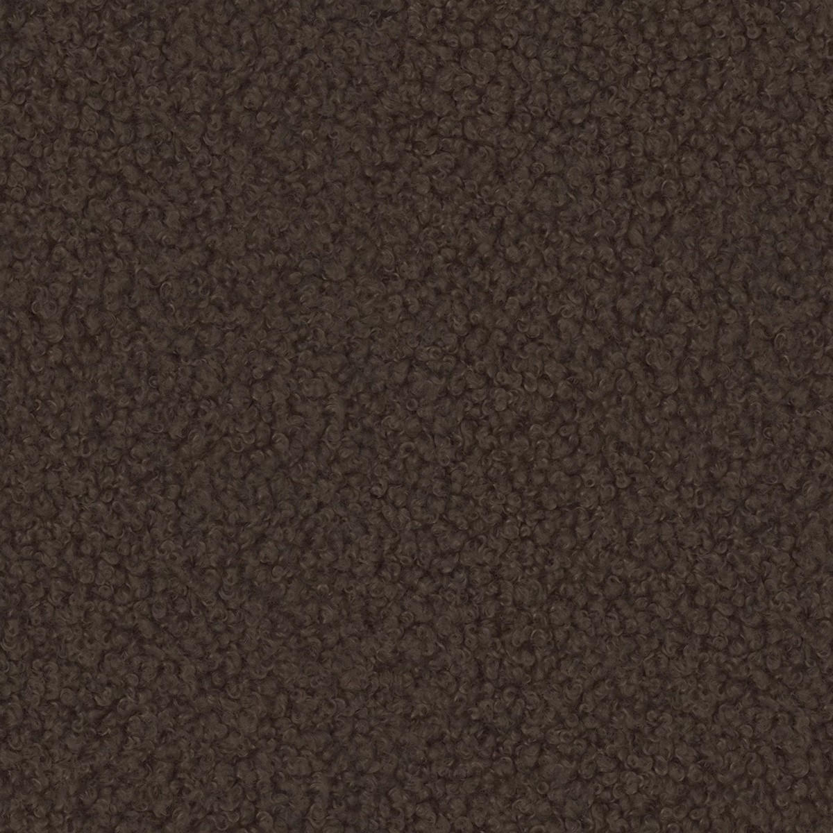 WOHNLANDSCHAFT NUBERO Braun Boucle-Stoff mit Schlaffunktion - Braun, Holz (220/85/143cm) - MASSENO