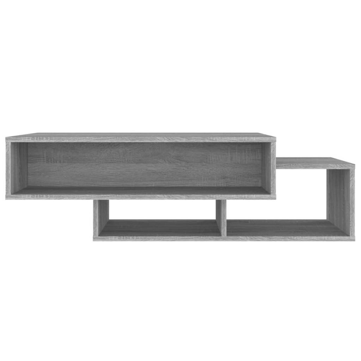 COUCHTISCH Grau Sonoma 105x55x32 cm Holzwerkstoff - Grau, Holzwerkstoff (105/55/32cm) - furnicato